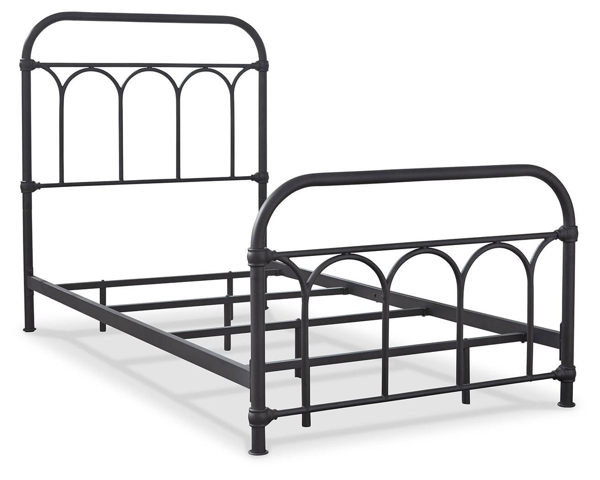 Nashburg Twin Metal Bed - B280-671