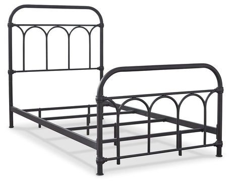 Nashburg Twin Metal Bed - B280-671