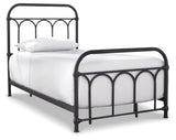 Nashburg Twin Metal Bed - B280-671