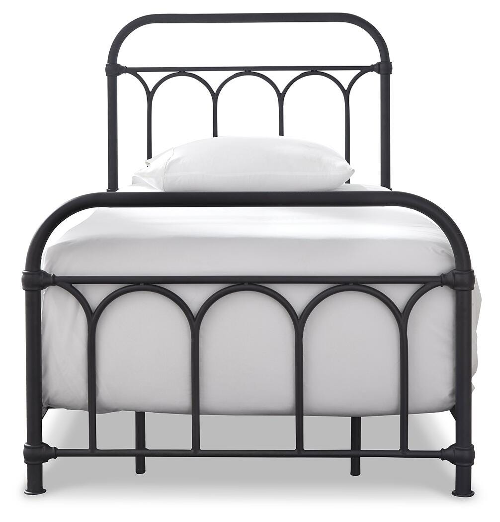 Nashburg Twin Metal Bed - B280-671