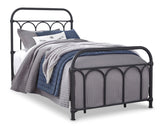 Nashburg Twin Metal Bed - B280-671