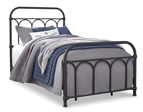 Nashburg Twin Metal Bed - B280-671