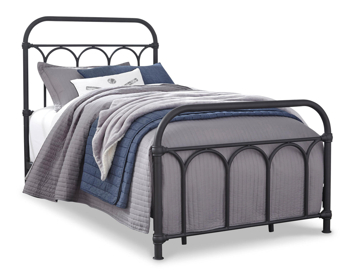 Nashburg Twin Metal Bed - B280-671