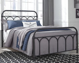 Nashburg Full Metal Bed - B280-672