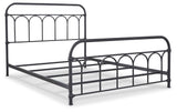 Nashburg Queen Metal Bed - B280-681