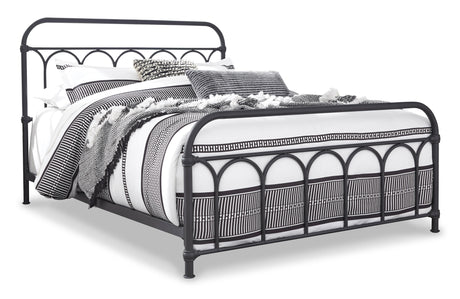 Nashburg Queen Metal Bed - B280-681
