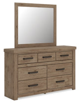 Oliandon Queen Panel Bed, Dresser and Mirror - PCB2844B3