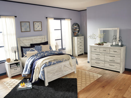 Bellaby Queen Crossbuck Panel Bed - B331B6