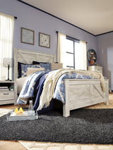 Bellaby Queen Crossbuck Panel Bed - B331B6