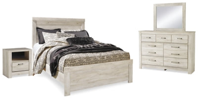 Bellaby Queen Panel Bed, Dresser, Mirror, and Nightstand - B331B14