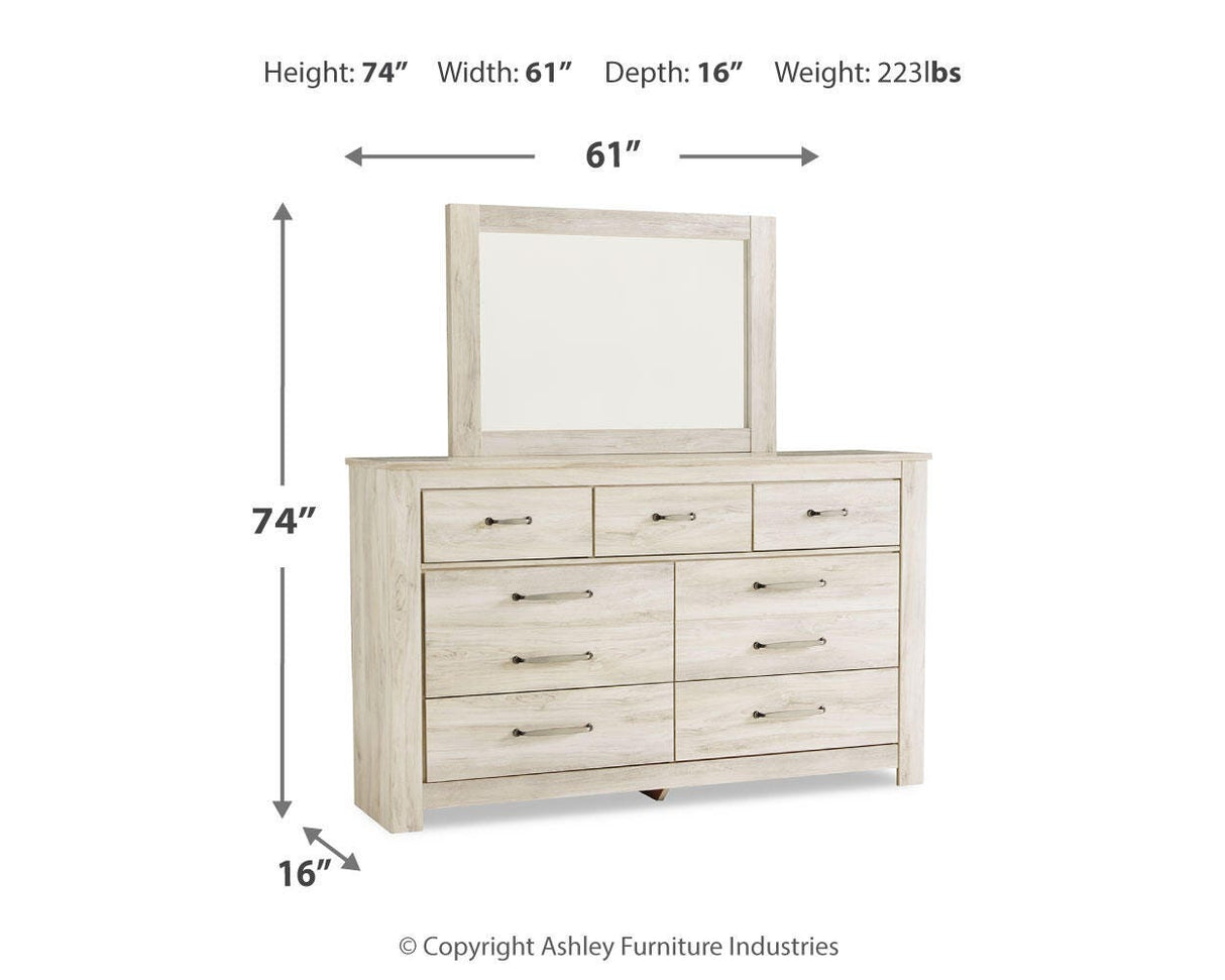 Bellaby Dresser and Mirror - B331B1