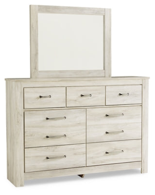 Bellaby King Panel Storage Bed, Dresser, Mirror and 2 Nightstands - B331B19