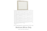 Bellaby Bedroom Mirror - B331-36