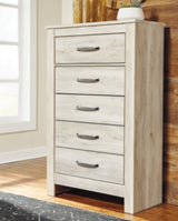 Bellaby Queen Panel Bed, Dresser, Mirror, Chest and 2 Nightstands - B331B21