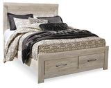 Bellaby Queen Panel Storage Bed, Dresser, Mirror and Nightstand - B331B11