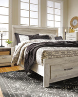 Bellaby King Platform Bed with 2 Storage Drawers - B331B9