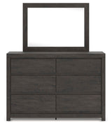 Fraluna Queen Panel Storage Bed, Dresser and Mirror - PCB3370B5