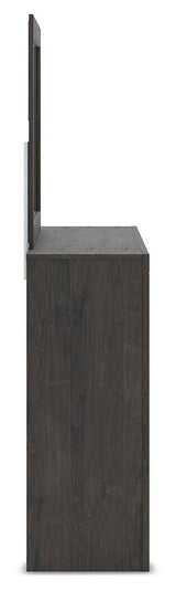 Fraluna Queen Panel Storage Bed, Dresser and Mirror - PCB3370B5