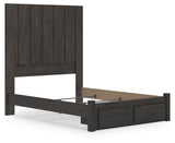 Fraluna Queen Panel Storage Bed - PCB3370B4