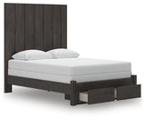 Fraluna Queen Panel Storage Bed - PCB3370B4