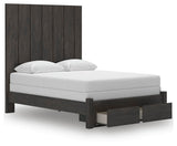 Fraluna Queen Panel Storage Bed - PCB3370B4