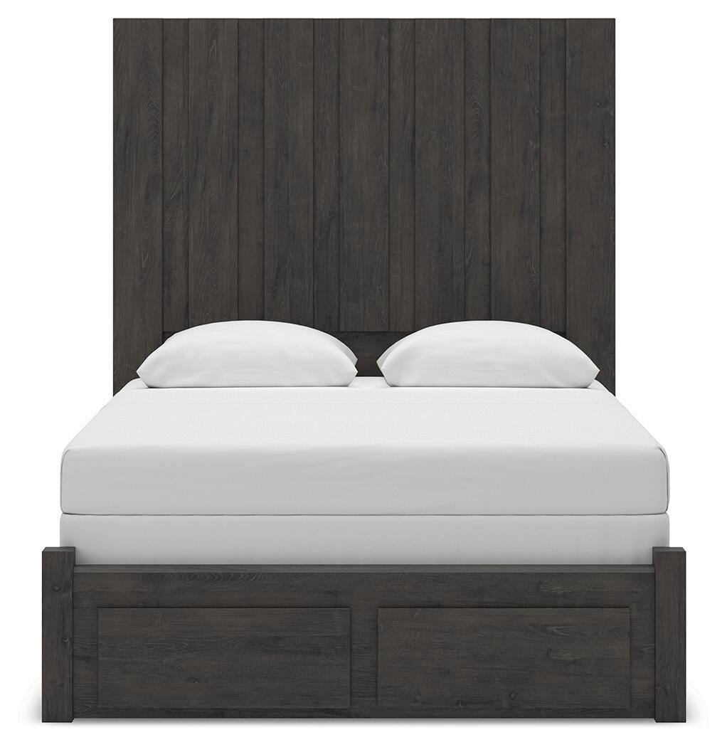 Fraluna Queen Panel Storage Bed - PCB3370B4