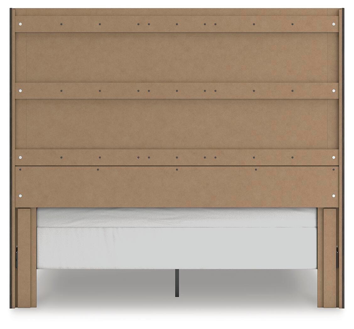Fraluna King Panel Bed - PCB3370B8