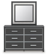 Zuraleus King Panel Bed, Dresser, Mirror and Nightstand - PCB3380B18