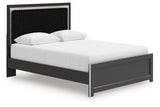 Zuraleus Queen Upholstered Bed, Dresser, Mirror and Nightstand - PCB3380B21