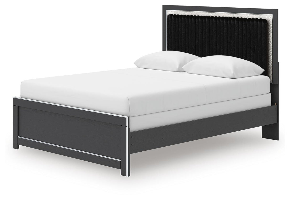 Zuraleus Queen Upholstered Panel Bed - PCB3380B6