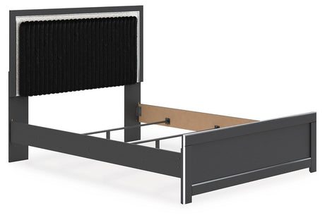 Zuraleus Queen Upholstered Panel Bed - PCB3380B6