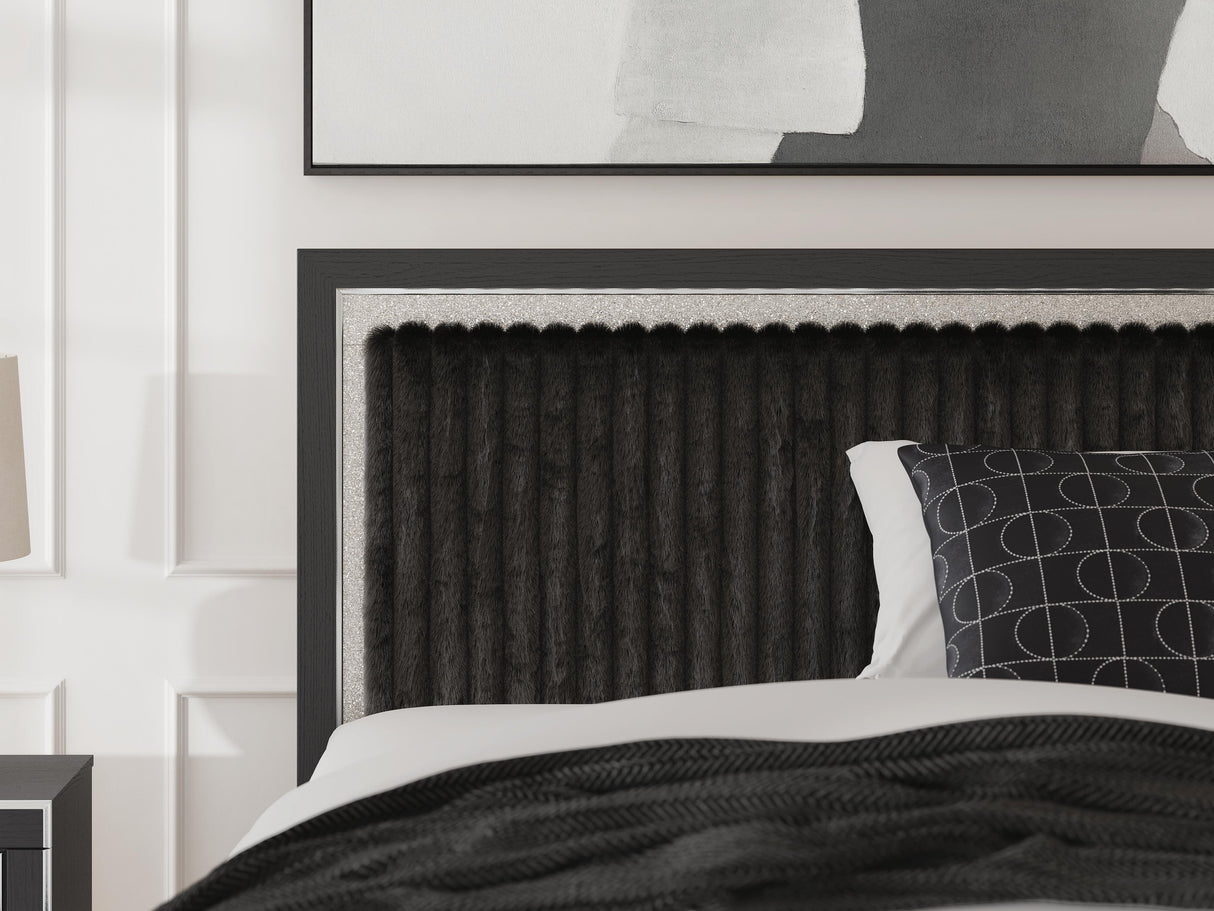 Zuraleus Queen Upholstered Panel Bed - PCB3380B6
