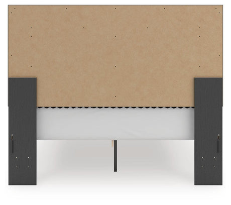 Zuraleus Queen Upholstered Panel Platform Storage Bed - PCB3380B4