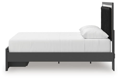 Zuraleus Queen Upholstered Panel Platform Storage Bed - PCB3380B4