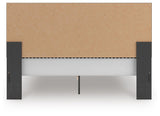 Zuraleus King Upholstered Panel Platform Bed - PCB3380B10
