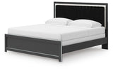 Zuraleus King Panel Bed, Dresser, Mirror and Nightstand - PCB3380B18