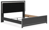 Zuraleus King Panel Bed, Dresser, Mirror and Nightstand - PCB3380B18