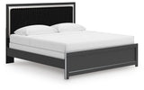 Zuraleus King Upholstered Panel Bed - PCB3380B12