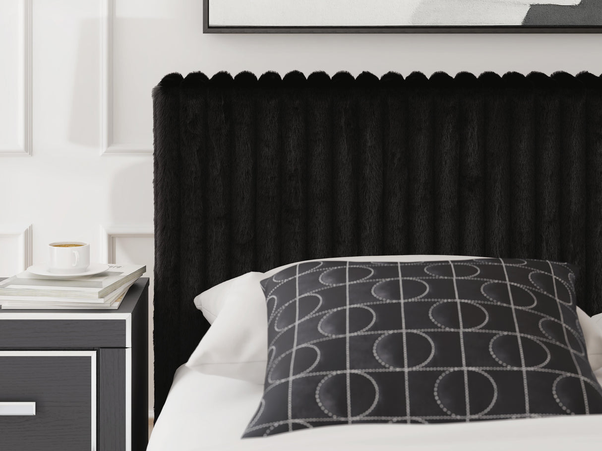 Zuraleus Queen Upholstered Bed, Dresser and Nightstand - PCB3380B15