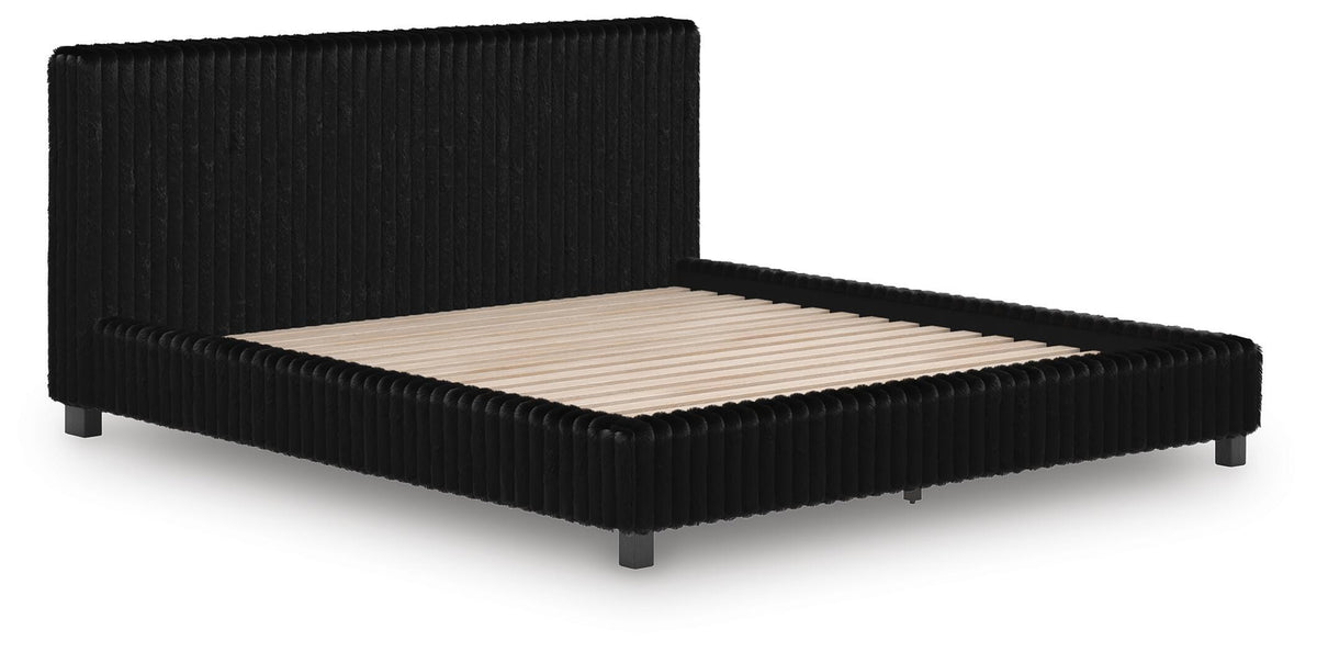 Zuraleus California King Upholstered Bed - PCB3380B14