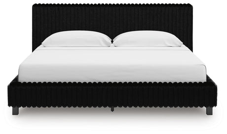 Zuraleus King Upholstered Bed, Dresser and Nightstand - PCB3380B17
