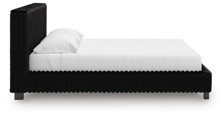 Zuraleus King Upholstered Bed, Dresser, Mirror and 2 Nightstands - PCB3380B23