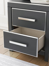 Zuraleus King Upholstered Bed, Dresser and Nightstand - PCB3380B17
