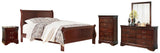 Alisdair King Sleigh Bed, Dresser, Mirror and Nightstand - B376B13