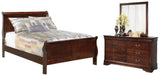 Alisdair Full Sleigh Bed, Dresser and Mirror - B376B7