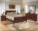 Alisdair Queen Sleigh Bed, Dresser, Mirror, and Nightstand - B376B14