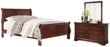 Alisdair California King Sleigh Bed, Dresser and Mirror - B376B22