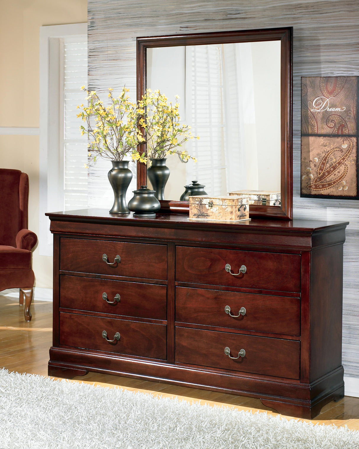 Alisdair Dresser and Mirror - B376B1