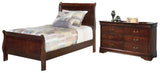Alisdair Twin Sleigh Bed and Dresser - B376B20