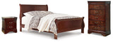 Alisdair Queen Sleigh Bed, Chest and Nightstand - B376B40